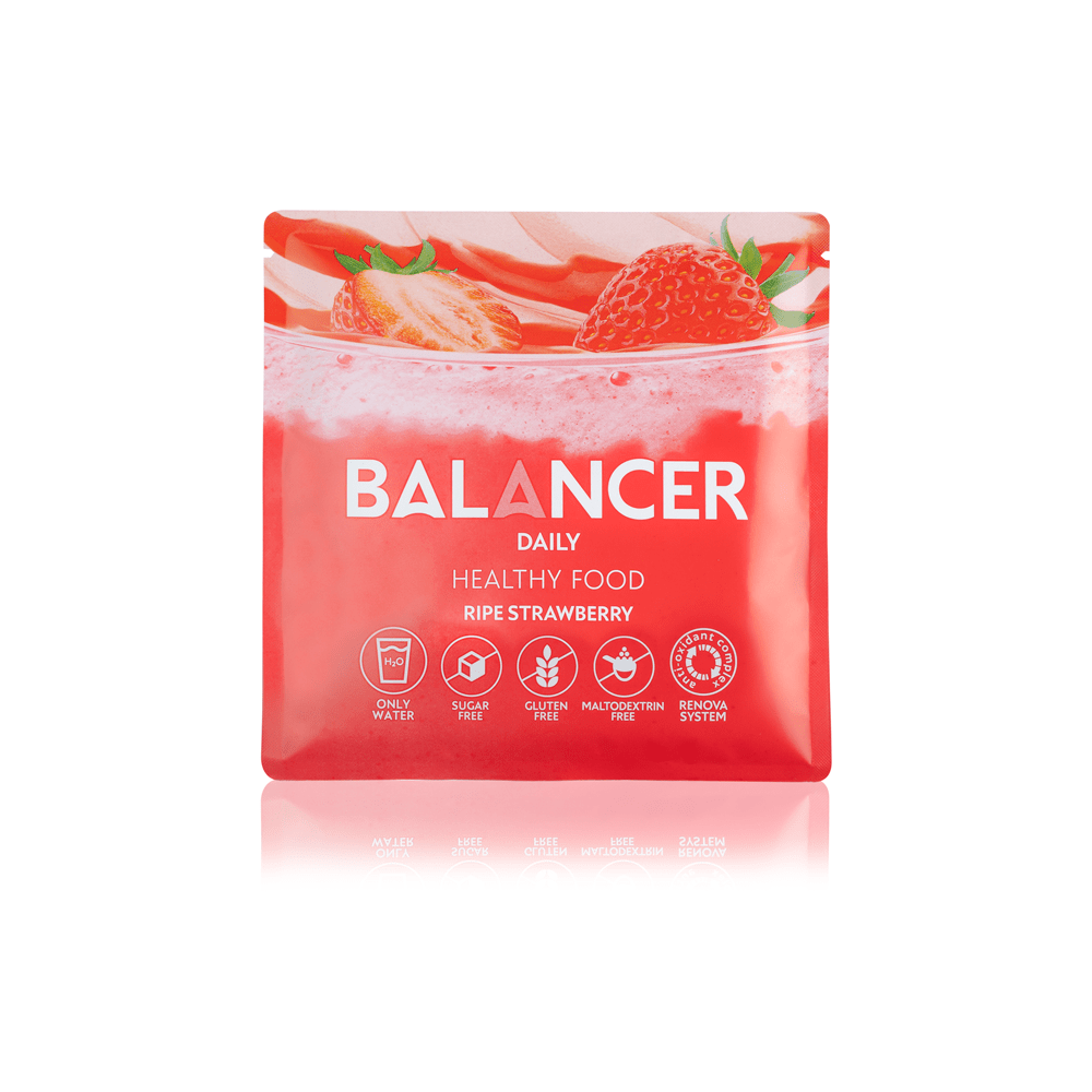 Коктейль BALANCER со вкусом «Спелая клубника», 10 шт 2