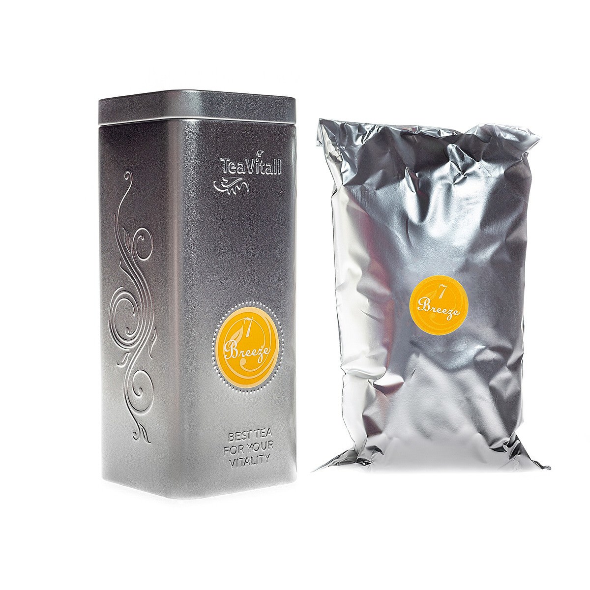 Teavitall Breeze 7, металлическая банка 100 г 2