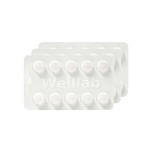 БАД с успокаивающим эффектом Welllab ПУСТЫРНИК & ВАЛЕРИАНА, 30 таблеток